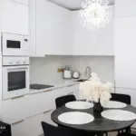 Кухня Асти — Угловая Белый + золото