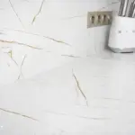 Кухня Асти — Угловая Белый + золото