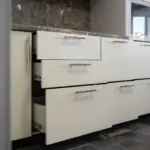 Кухня Тренто — Прямая Бежевый